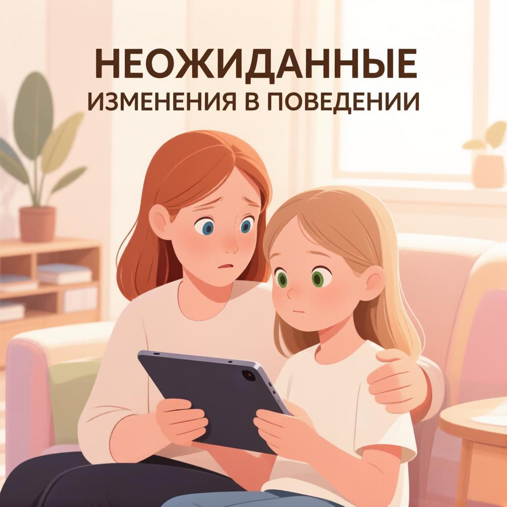Неожиданные изменения в поведении