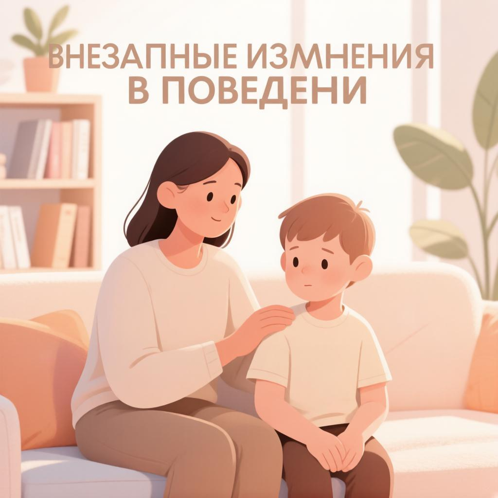 Внезапные изменения в поведении