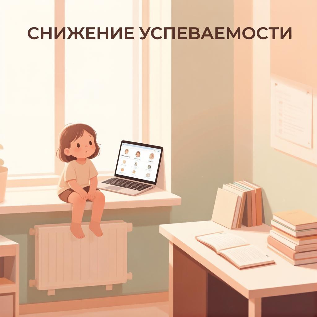 Снижение успеваемости