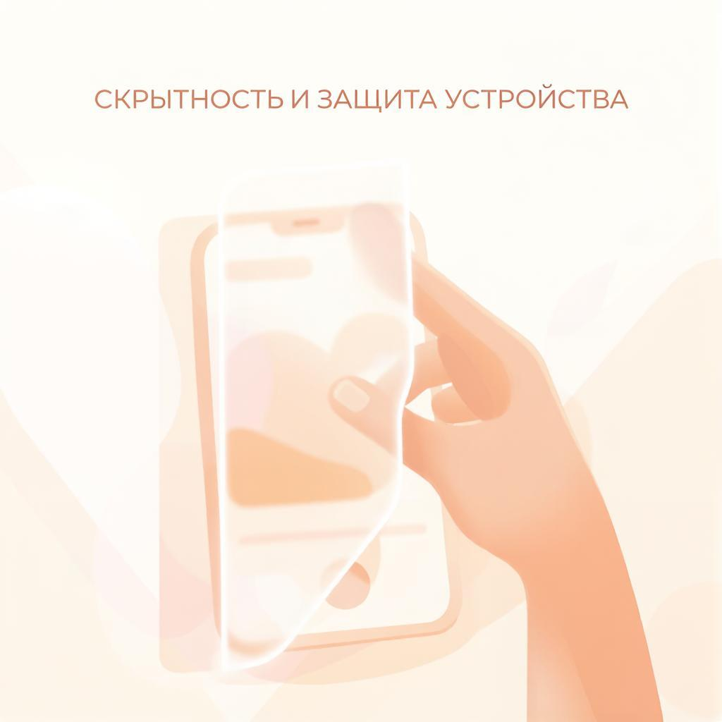 Скрытность и защита устройства